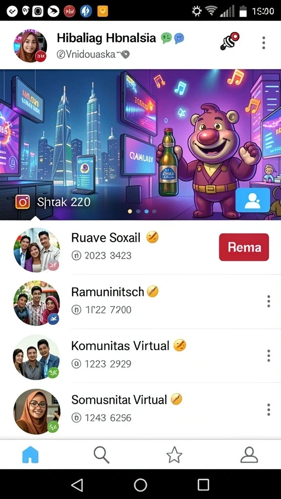 dan777 - Tampilan antarmuka yang menarik dan mudah digunakan.