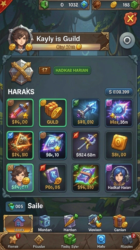 dmd999 - Karakter unik yang bisa dipilih dalam game.