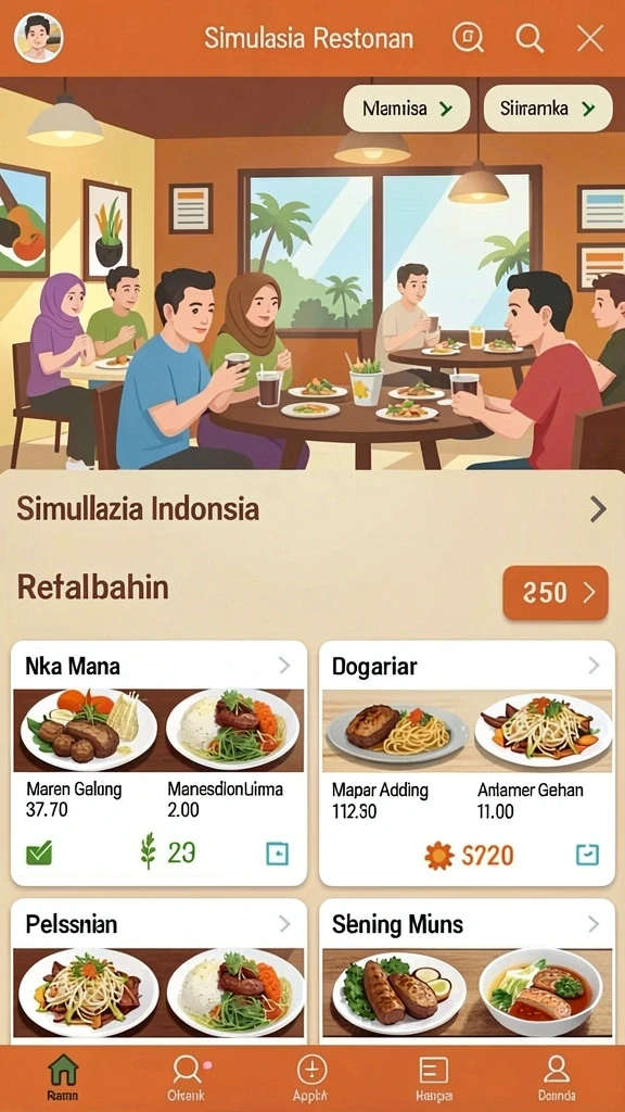 g668 - Tampilan grafis yang memukau dari dunia fantasi.