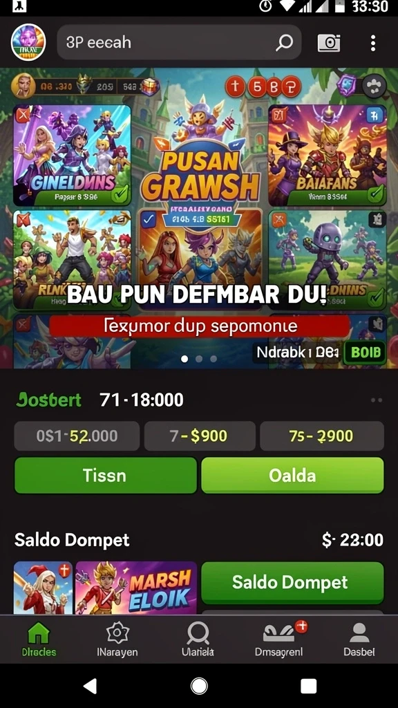 gendut188 - Screenshot karakter yang dapat disesuaikan dalam permainan.