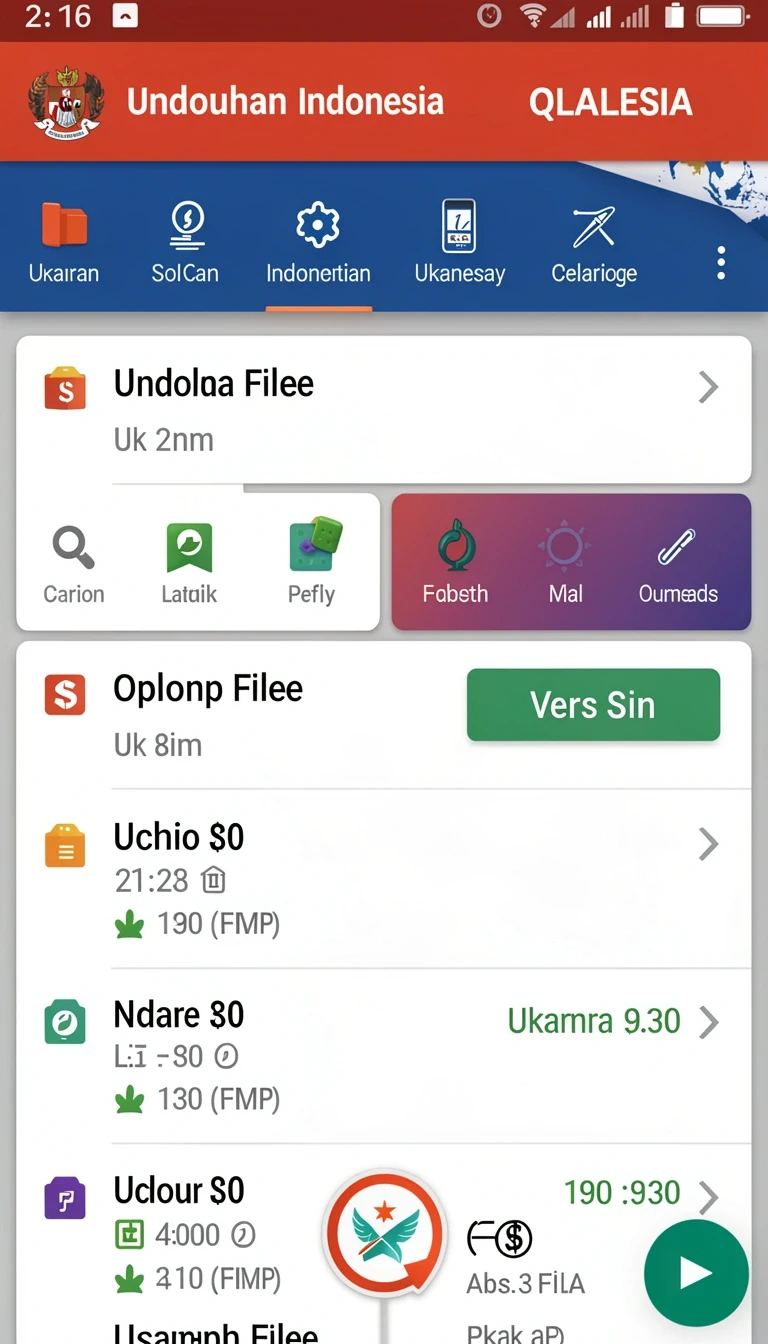 rajacuan - Screenshot menunjukkan karakter utama dalam aksi.