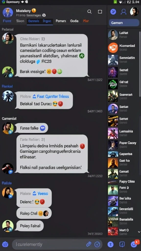 rejekigames - Tampilan antarmuka yang menarik dan intuitif.