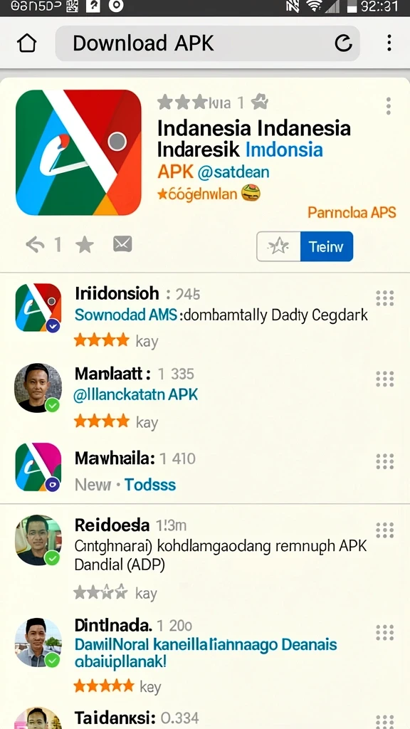 rp777 - Tampilan awal yang menarik dan intuitif.