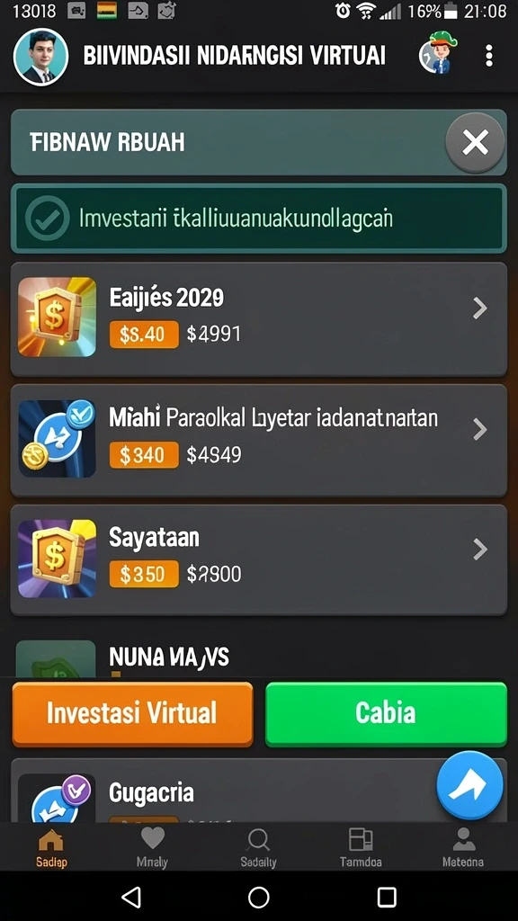 siap108 - Interface pengguna yang intuitif dan mudah digunakan.