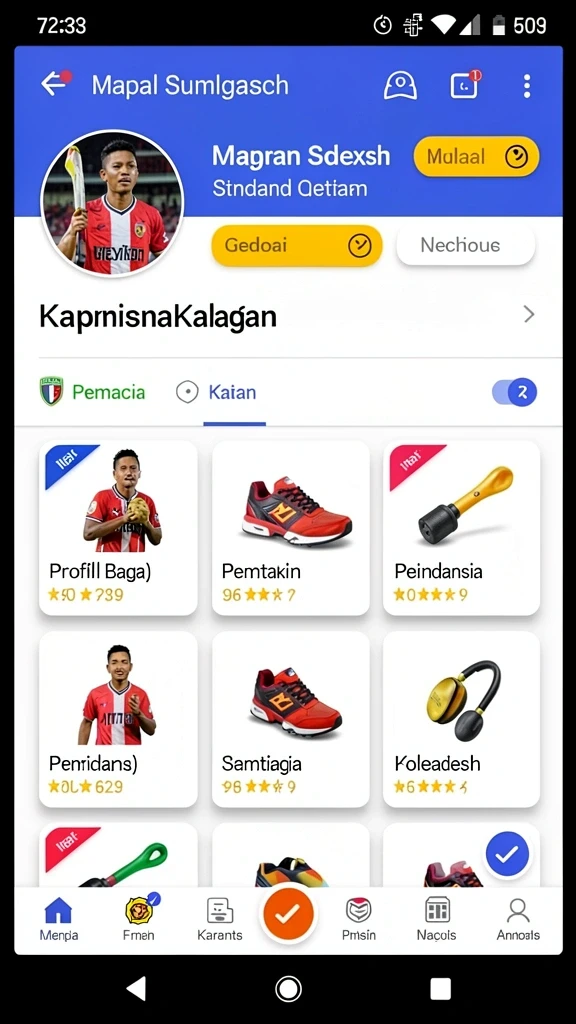 sungaitoto - Tampilan antarmuka yang intuitif dan mudah digunakan.