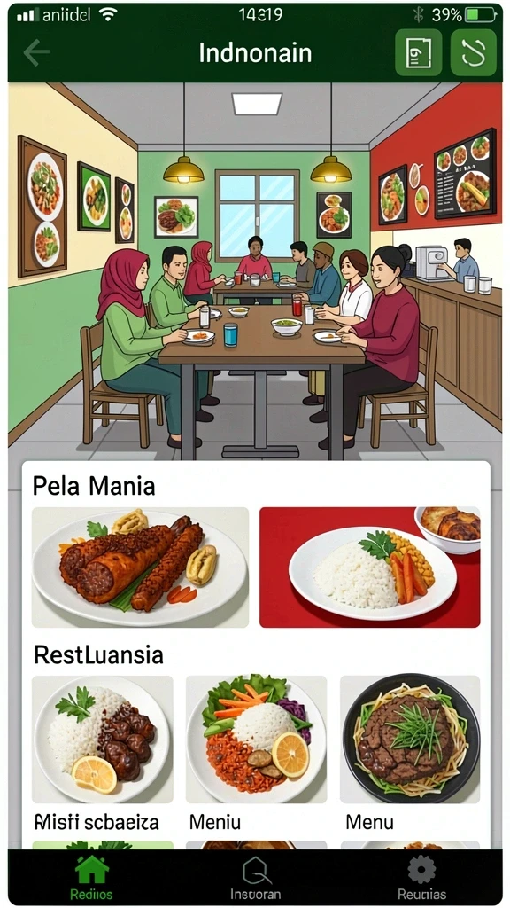 tv888 - Menu pengaturan yang mudah diakses dan dipahami.